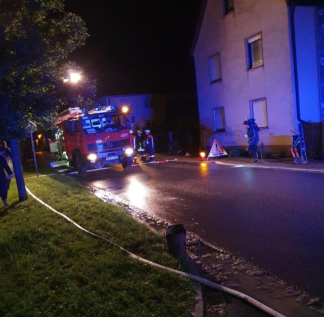 Einsatz Hochwasser 10.7.21