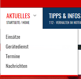 Menü - Aktuelles