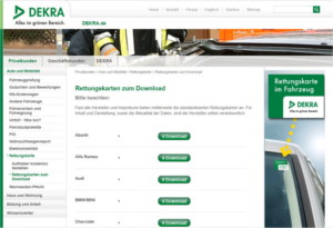 Dekra - Download Rettungskarten